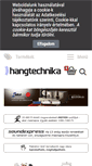 Mobile Screenshot of hangtechnikakft.hu